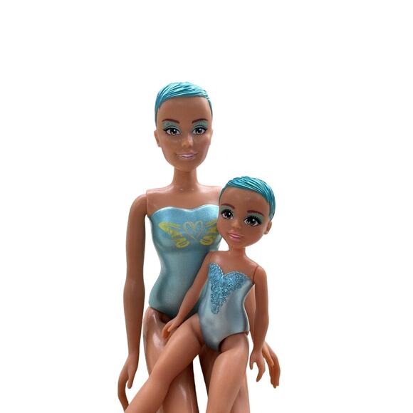 MGA Dream Ella Color Change Surprise Fairies Doll Blue 11.5" And Child - Picture 2 of 10